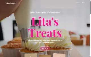 Lita's Treats website