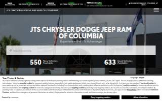 JTs Chrysler Dodge Jeep Ram of Columbia Service Department