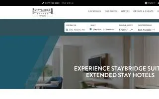 Staybridge Suites Columbia by IHG website