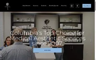 Palmetto Aesthetic Medicine website