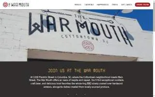 The War Mouth website