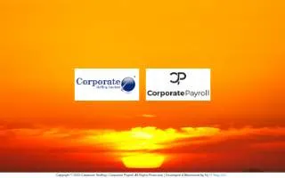 Corporate Staffing Services website