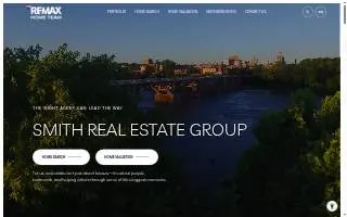 Smith Real Estate Group, RE/MAX Home Team website