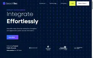 Search Tec Inc website
