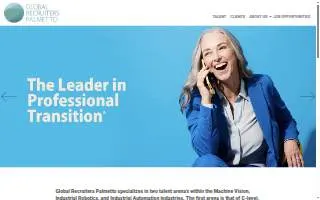 Global Recruiters Palmetto website
