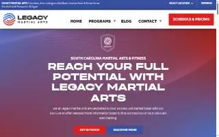 Legacy Martial Arts - Garners Ferry website