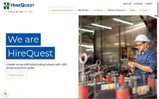 HireQuest Direct of Columbia SC website