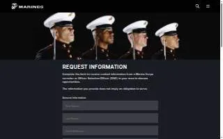 US Marine Corps Recruiting Station DOWNTOWN COLUMBIA website
