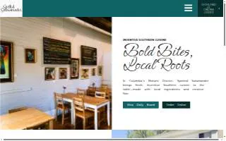 Spotted Salamander Cafe And Catering website