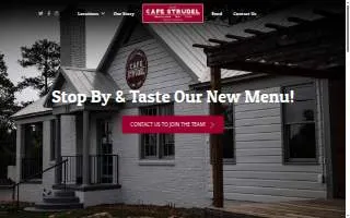 Cafe Strudel West Columbia website