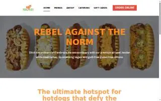 Rebel Dogs website