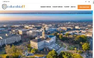 Columbia IT Solutions website