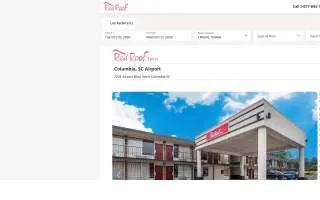 Red Roof Inn Columbia, SC Airport website