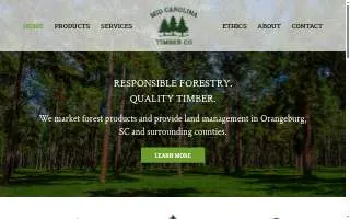 Mid Carolina Timber Company website