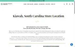 Charleston Shoe Co. website