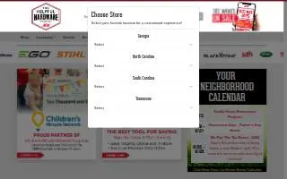Helpful Hardware Ace of Ladson website