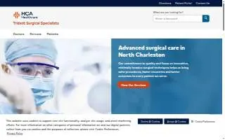 HCA Healthcare Trident Surgical Specialists - Medical Plaza website