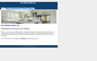 the cabinet shop inc.