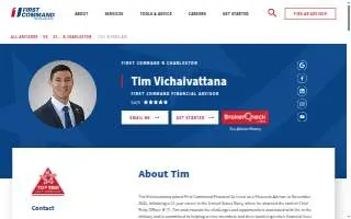 First Command District Advisor - Bernie Still website