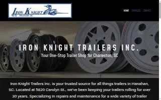 Iron Knight Trailers Inc website