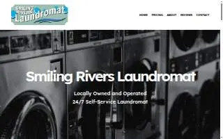 Smiling Rivers Laundromat website