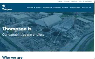 Thompson Construction Group website