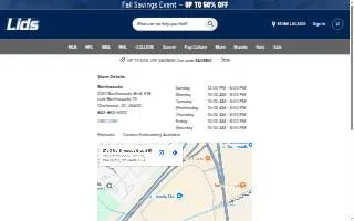 Lids of Charleston website