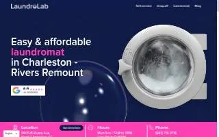 LaundroLab Laundromat website