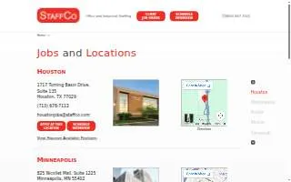 StaffCo of North Charleston website