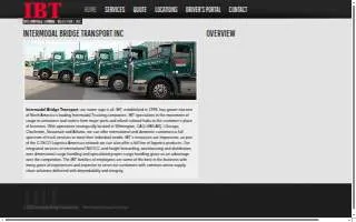 Intermodal Bridge Services of North Charleston website