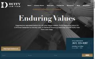 The Duffy Law Firm, LLC of North Charleston website