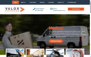 Velox Express - CHS website