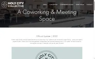 Holy City Collective website