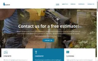 Bruza Construction LLC website
