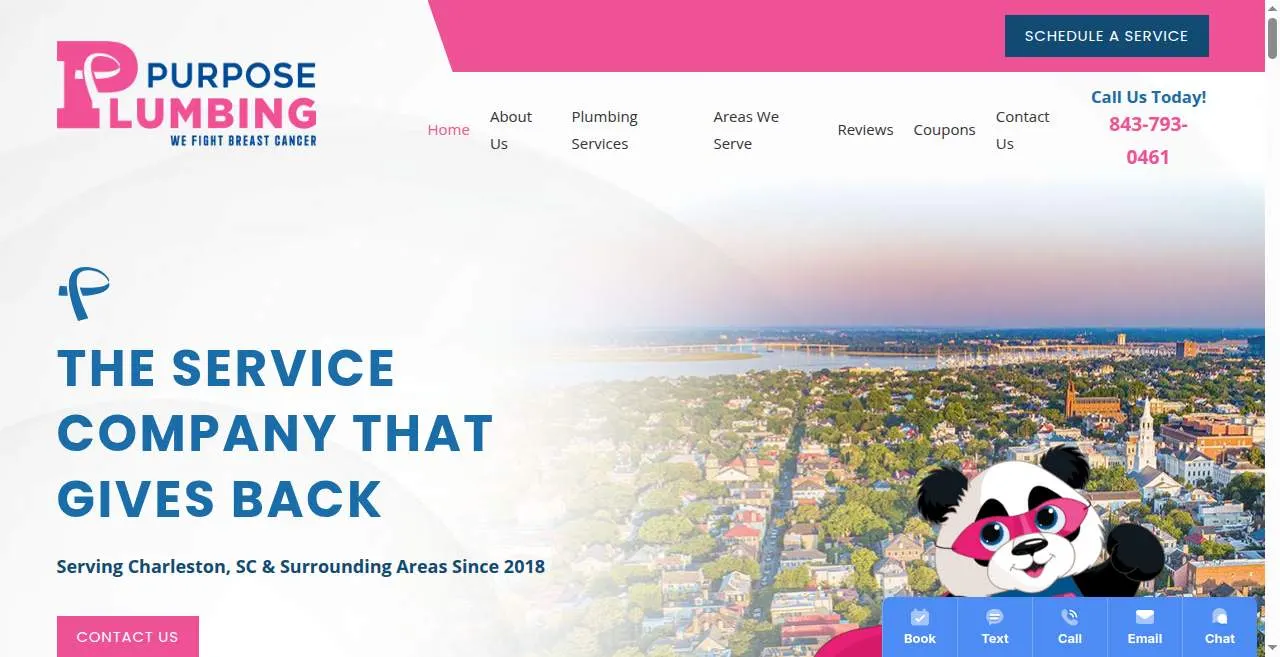 Purpose Plumbing website