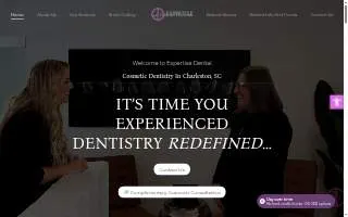 Expertise Dental by Dr. Amanda Seay website