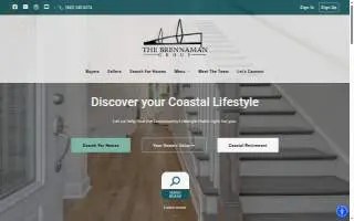The Brennaman Group Real Estate of Mt Pleasant website