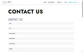 Lucky XP Marketing website