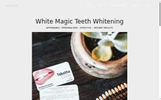 White Magic Teeth Whitening