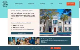 Cr�me de la Cr�me School of I�on website