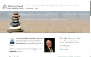 Kent MacEachern, LMFT Counseling and Coaching website