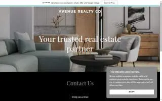 Avenue Realty Company website