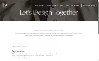 DLB Custom Home Design website