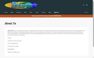 Island Surf Co, Isle of Palms website
