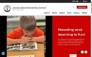James Island Elementary School website