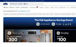 Lowe's Garden Center of Charleston website