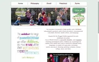Green World School website