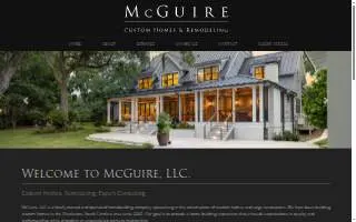 McGuire Custom Homes website