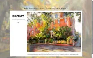 Rick Reinert - Contemporary Impressionist Painter website