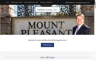 Harbor Group, LLC Business Broker website